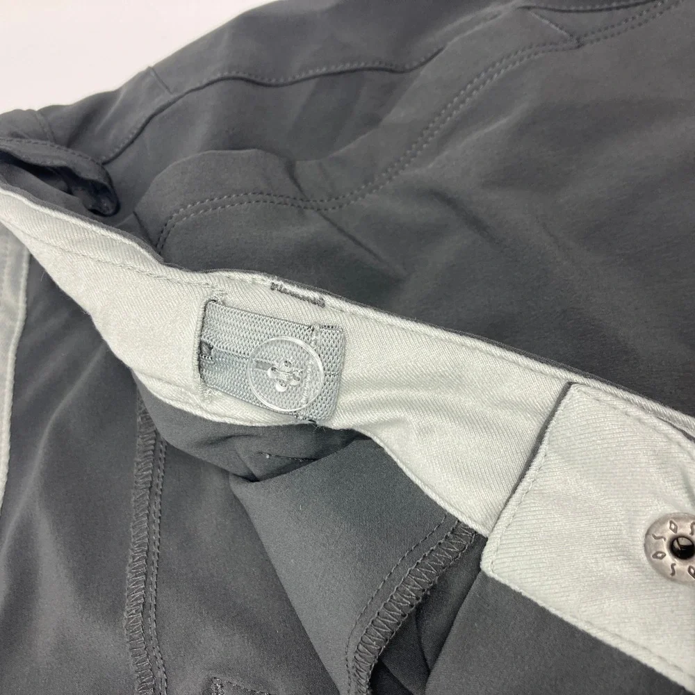 REI Co-op Activator Softshell Pants Women's 14 Petite Gray Hiking Stretch